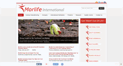 Desktop Screenshot of morlifeinternational.com