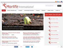 Tablet Screenshot of morlifeinternational.com